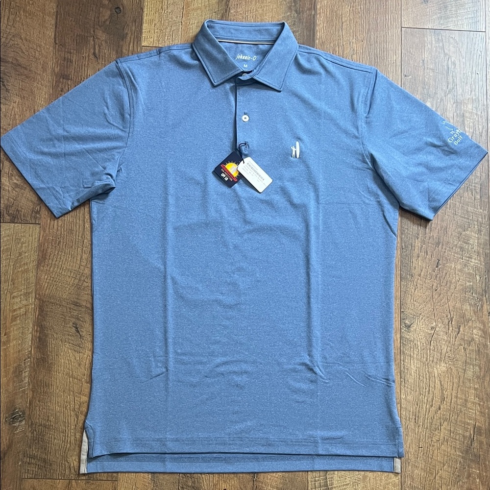 johnnie-O Sky Blue Polo Shirt